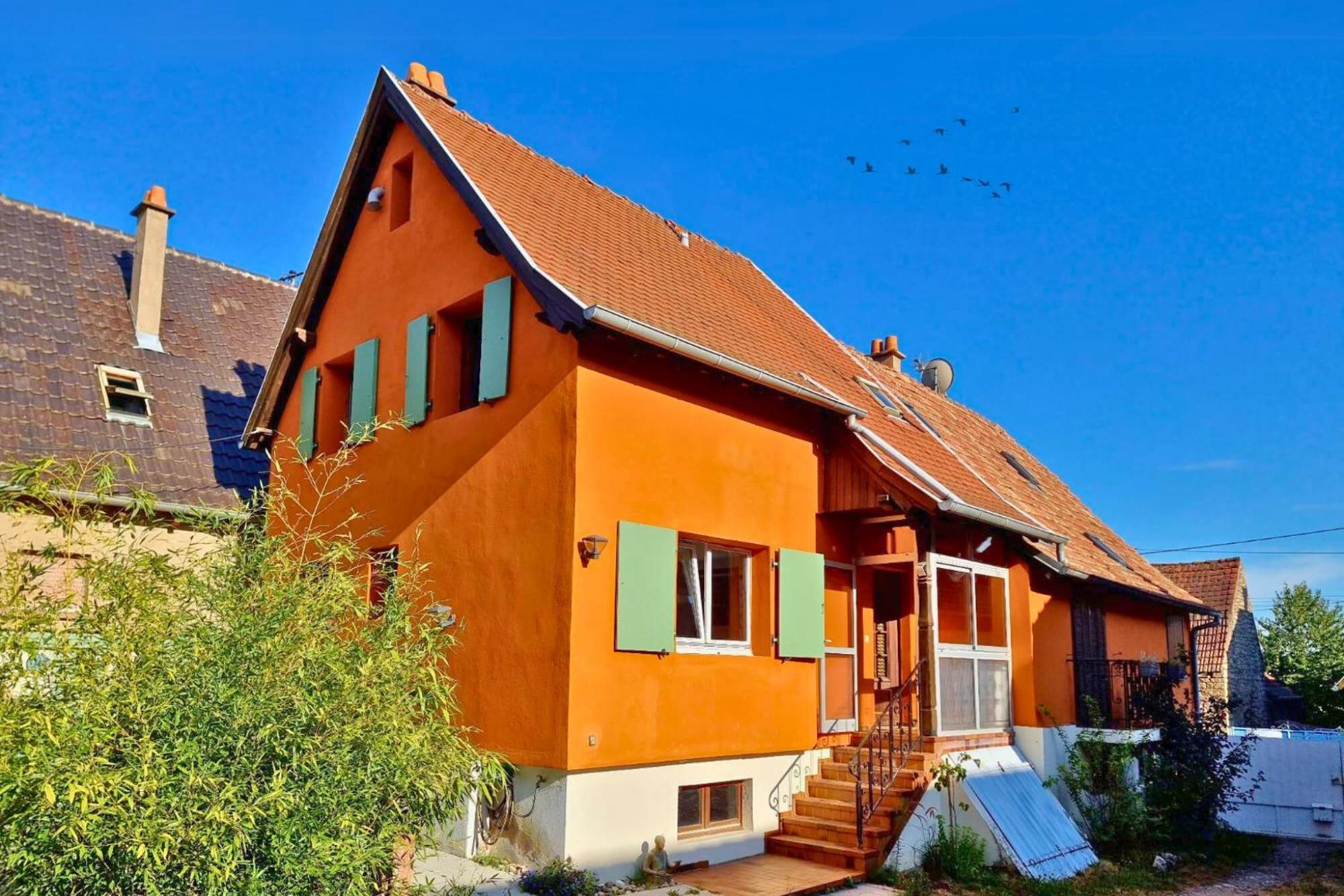Beau Logement Au Centre D'Alsace Epfig Exteriör bild