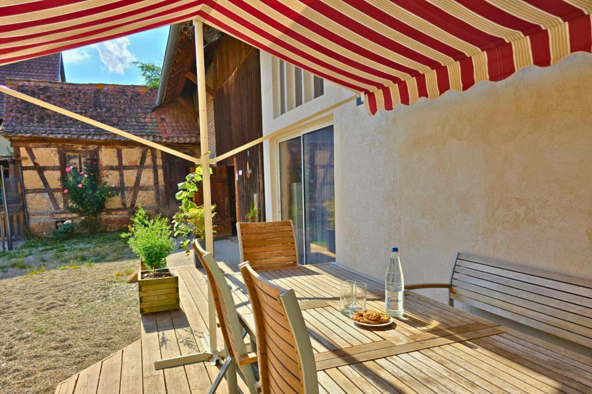 Beau Logement Au Centre D'Alsace Epfig Exteriör bild