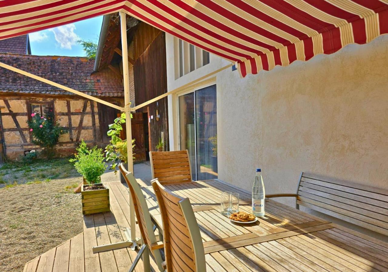 Beau Logement Au Centre D'Alsace Epfig Exteriör bild